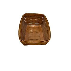 1993 Longaberger Success Start Paper Basket w/Protector 7.5"L x 5.5"W x 3.5"H